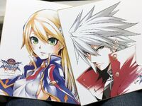 Ragna the Bloodedge, Noel Vermillion (Illustration, Mori)