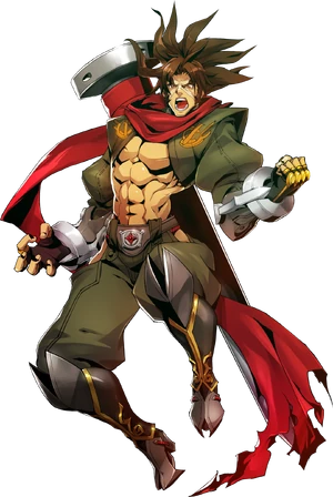 Bang Shishigami (Centralfiction, Character Select Artwork)