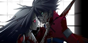 Fin del arcade de Ragna en Calamity Trigger