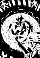Black and white illustration #7