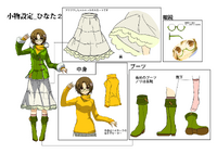 Hinata Himezuru (Concept Artwork, 4)