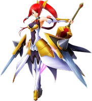 [Character Select] Tsubaki with Weaving Zero: Izayoi BlazBlue: Chronophantasma artwork