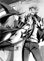 BlazBlue Phase Shift 1 (Black and white illustration, 8)