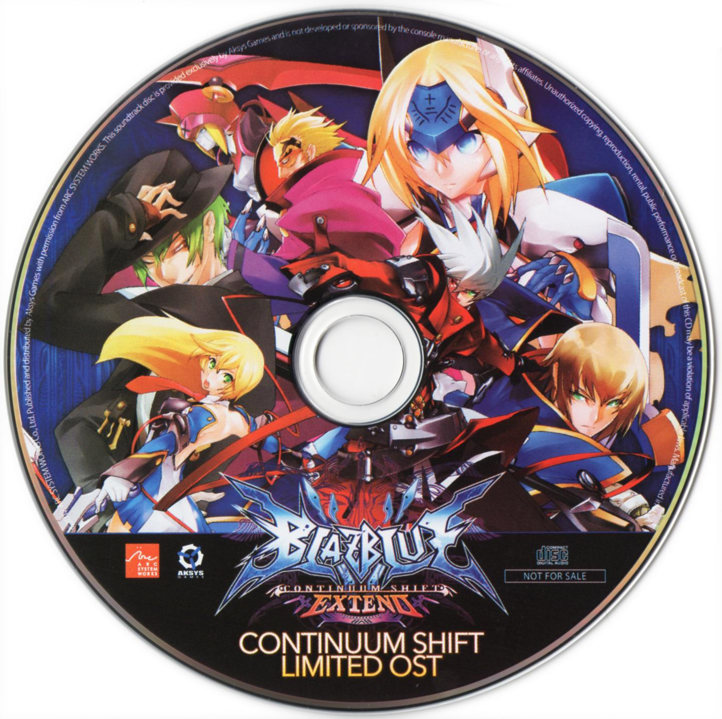 BlazBlue: Continuum Shift Extend Limited Original Soundtrack