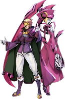 [Character Select] Relius with Ignis in his BlazBlue: Centralfiction artwork