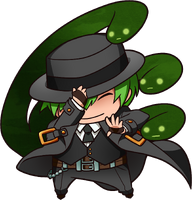 Hazama (Chibi, Chronophantasma).png (1,000 KB) BlazBlue: Chronophantasma
