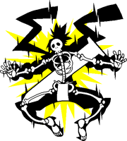 BlazBlue: Calamity Trigger, electrocuted