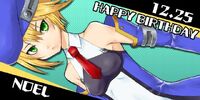 Noel Vermillion (Birthday Illustration, 2017, 01)