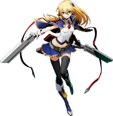 Noel Vermillion (BlazBlue Cross Tag Battle, Character Select Artwork)