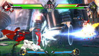 BBTAG character gameplay screenshot of Ruby Rose 00001