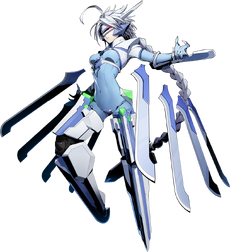 Nu-13 (BlazBlue Cross Tag Battle, Character Select Artwork)