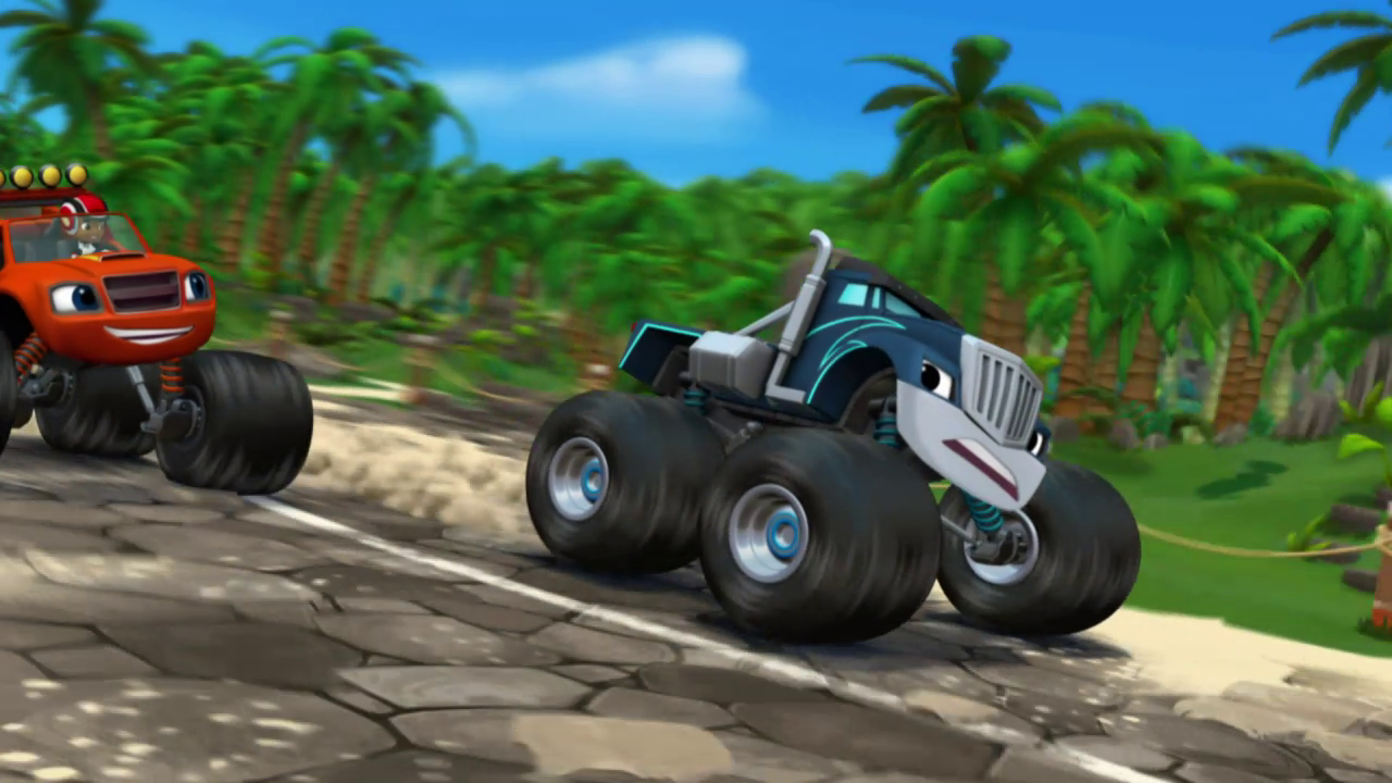 Blaze and Monster Machines: Dragon Island Race - Jogo Gratuito Online