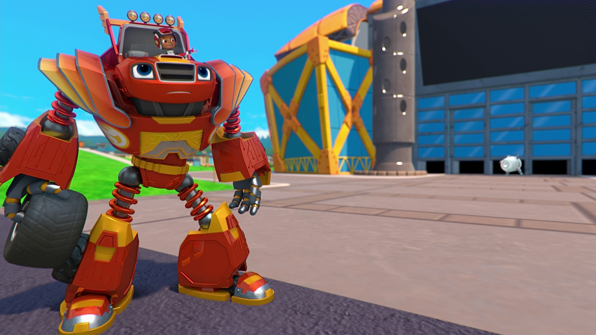Robot blaze transformer outlet