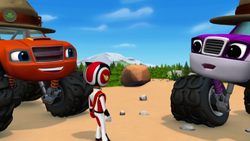Truck rangers blaze and the monster machines sales