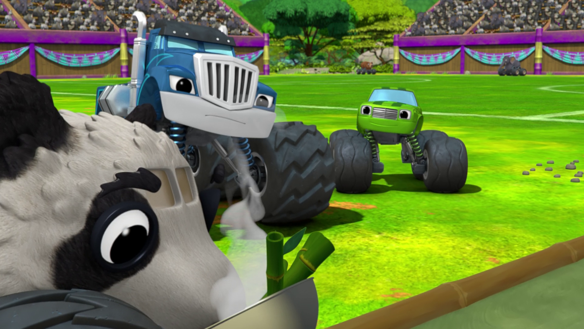 Rhino blaze and cheap the monster machines