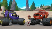 Blaze and AJ meet Blackbelt, the ninja master.