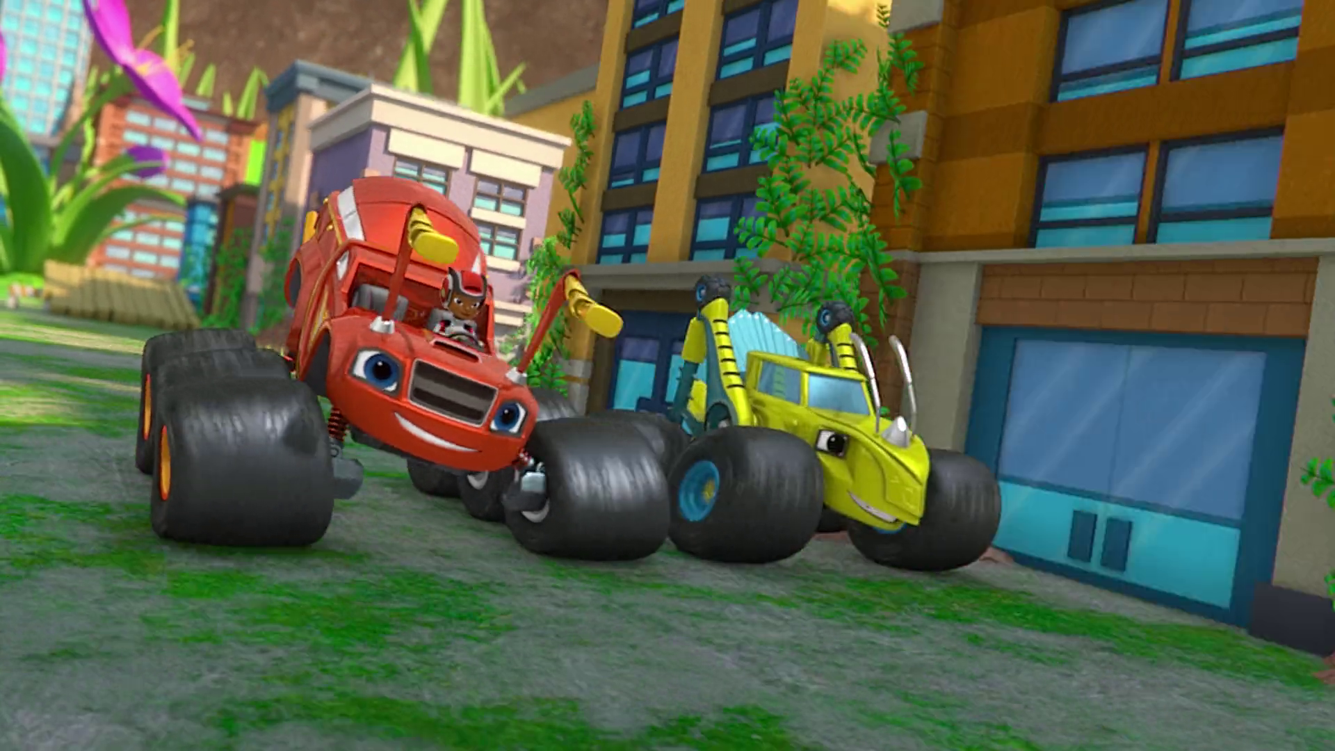 it's blaze and the monster machines