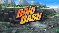 Dino Dash title card