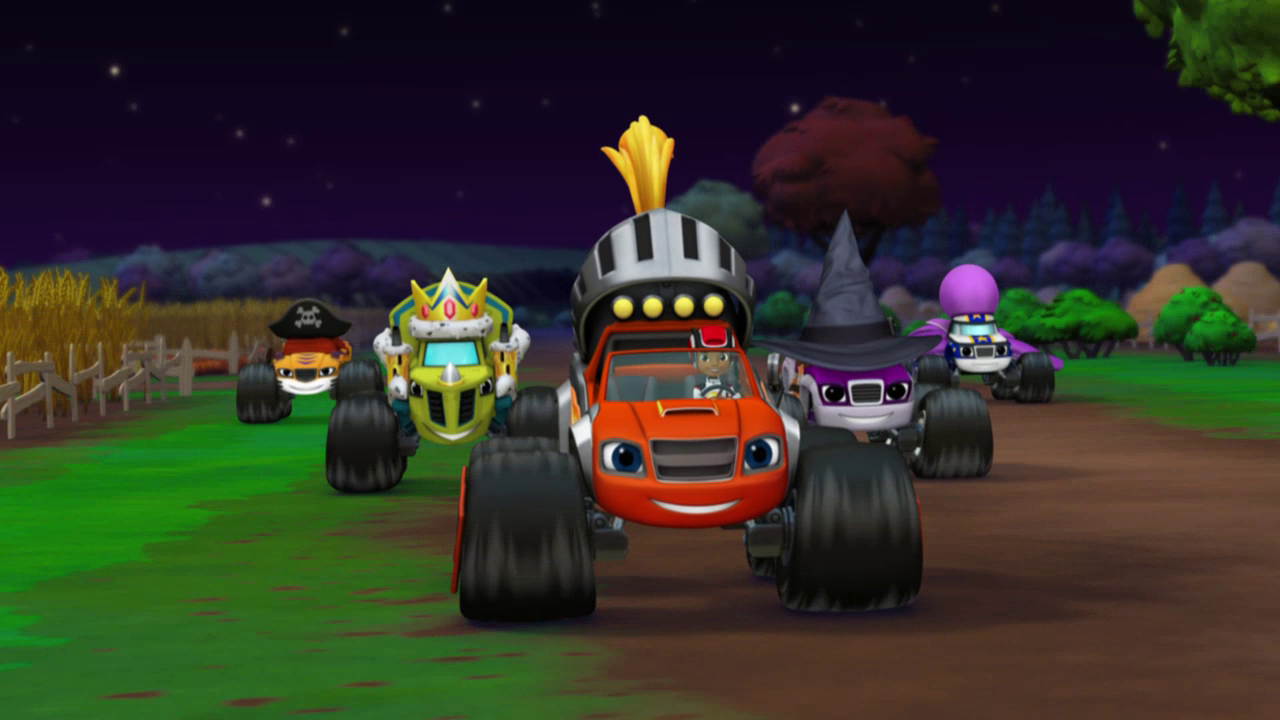 Blaze and the monster machines halloween hot sale