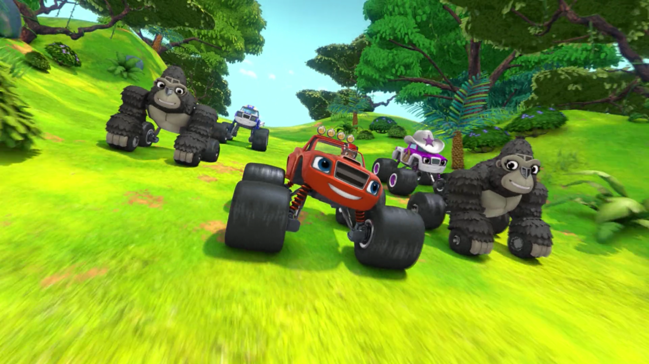 blaze and the monster machines wild wheels
