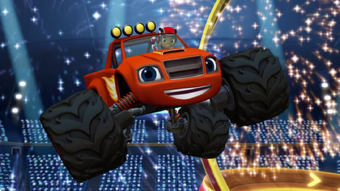 it's blaze and the monster machines
