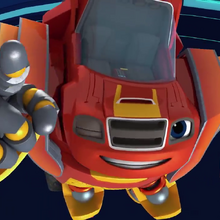 transforming robot rider blaze