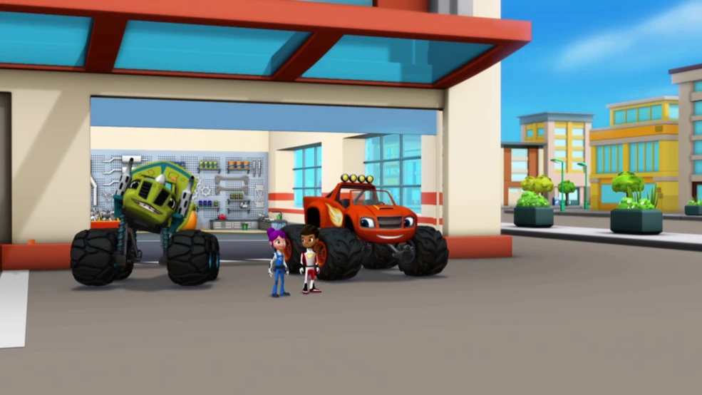 The Bouncy Tires | Blaze and the Monster Machines Wiki | Fandom