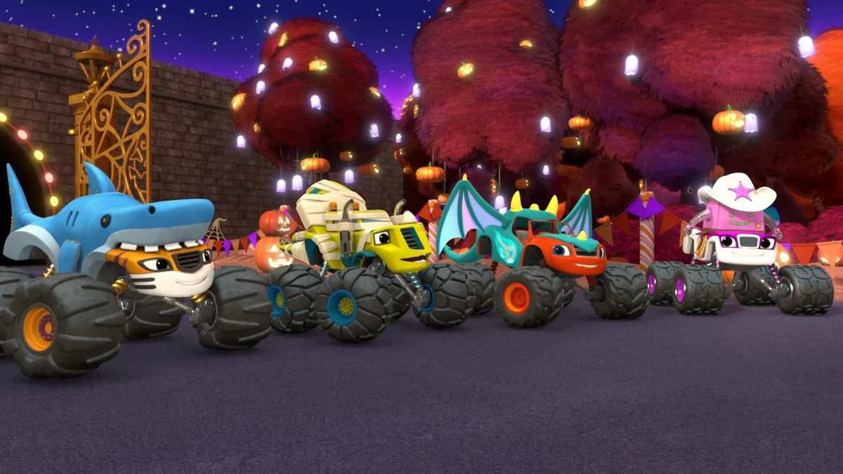Monster Machine Halloween (episode)/Gallery | Blaze and the Monster ... Monster Machine Halloween (episode)/Gallery | Blaze and the Monster ...