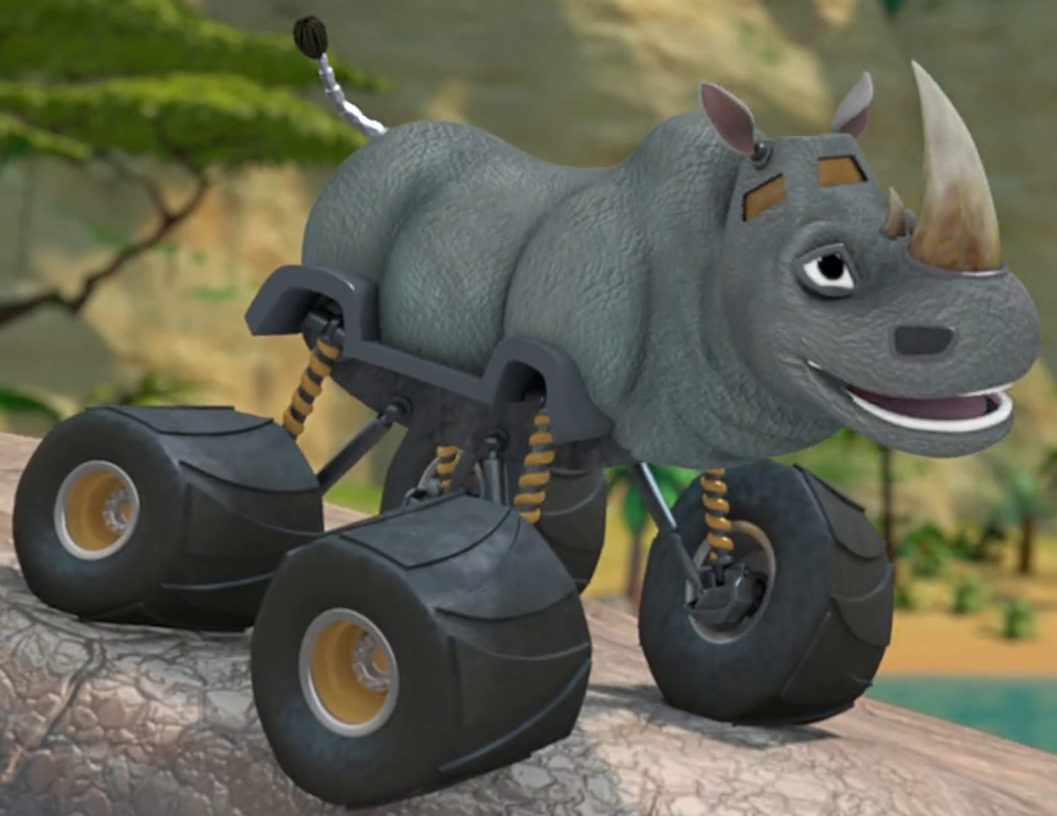 Rhino blaze and the monster sale machines