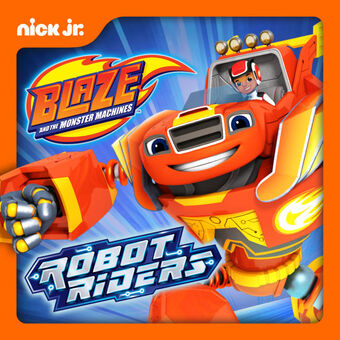 blaze and the monster machines transforming robot rider