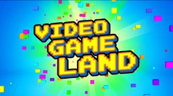 Video Game Land Title Card