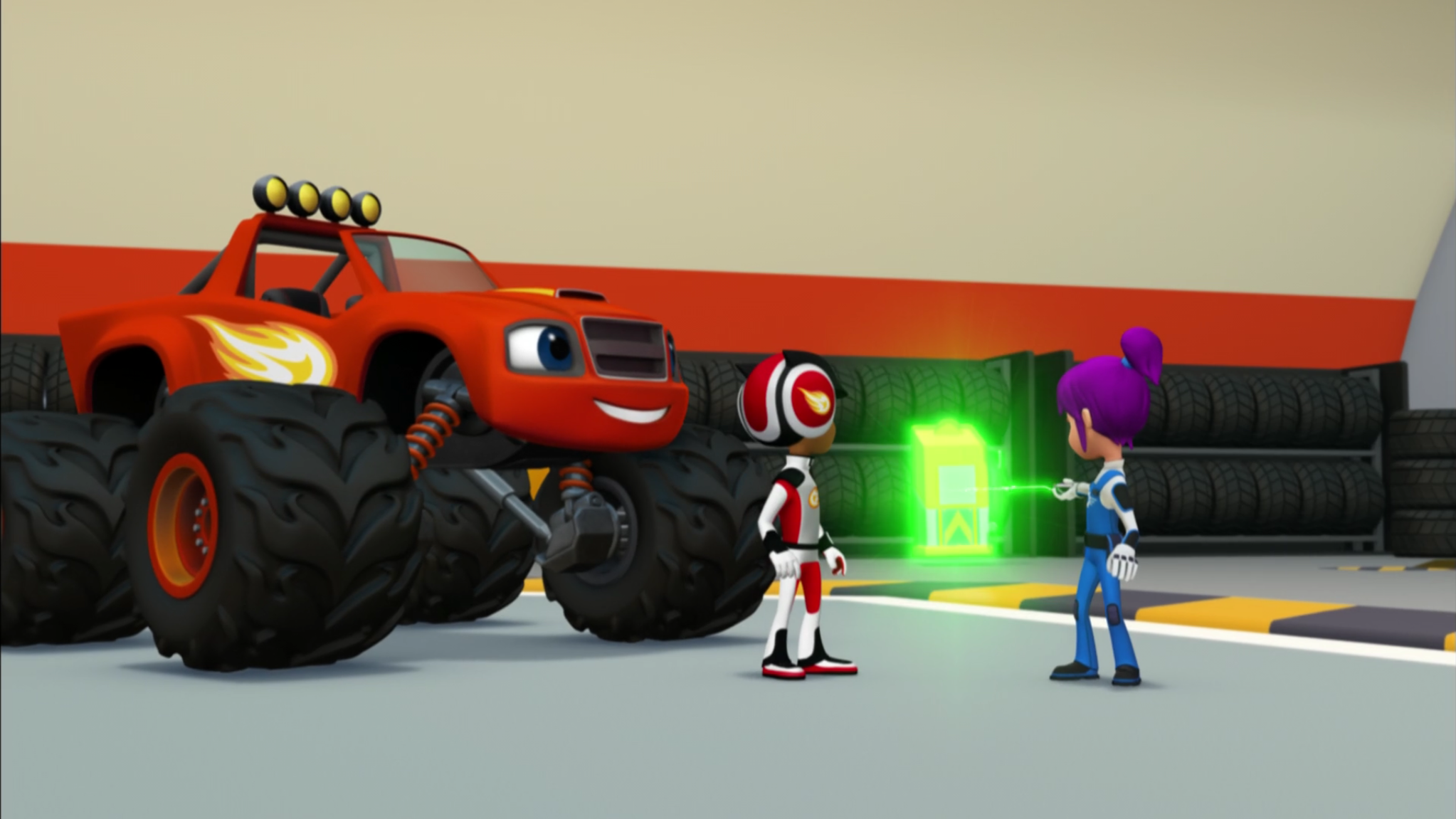 Blaze monster machine remote top control