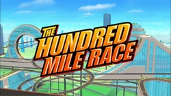The Hundred Mile Race title card