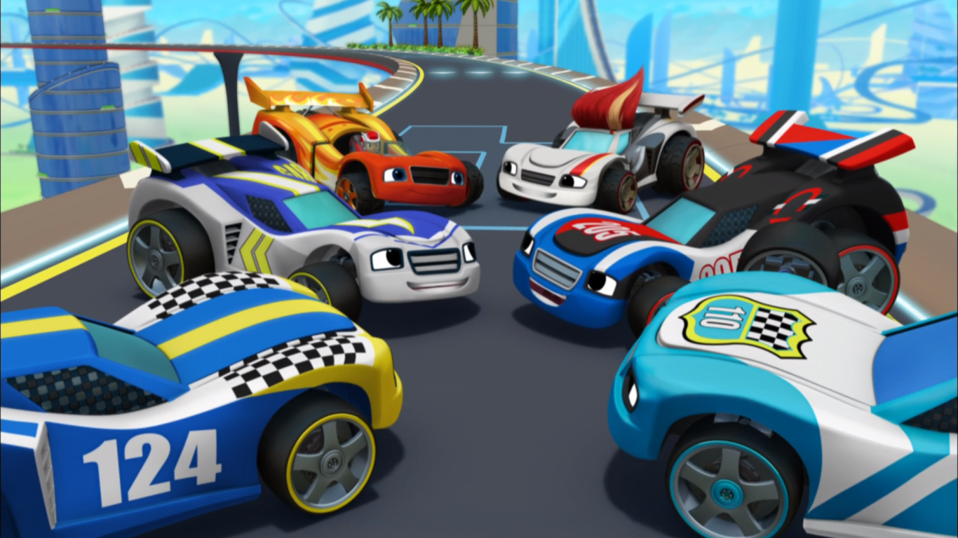 Superstar da Corrida de Automóveis  Blaze and the Monster Machines 