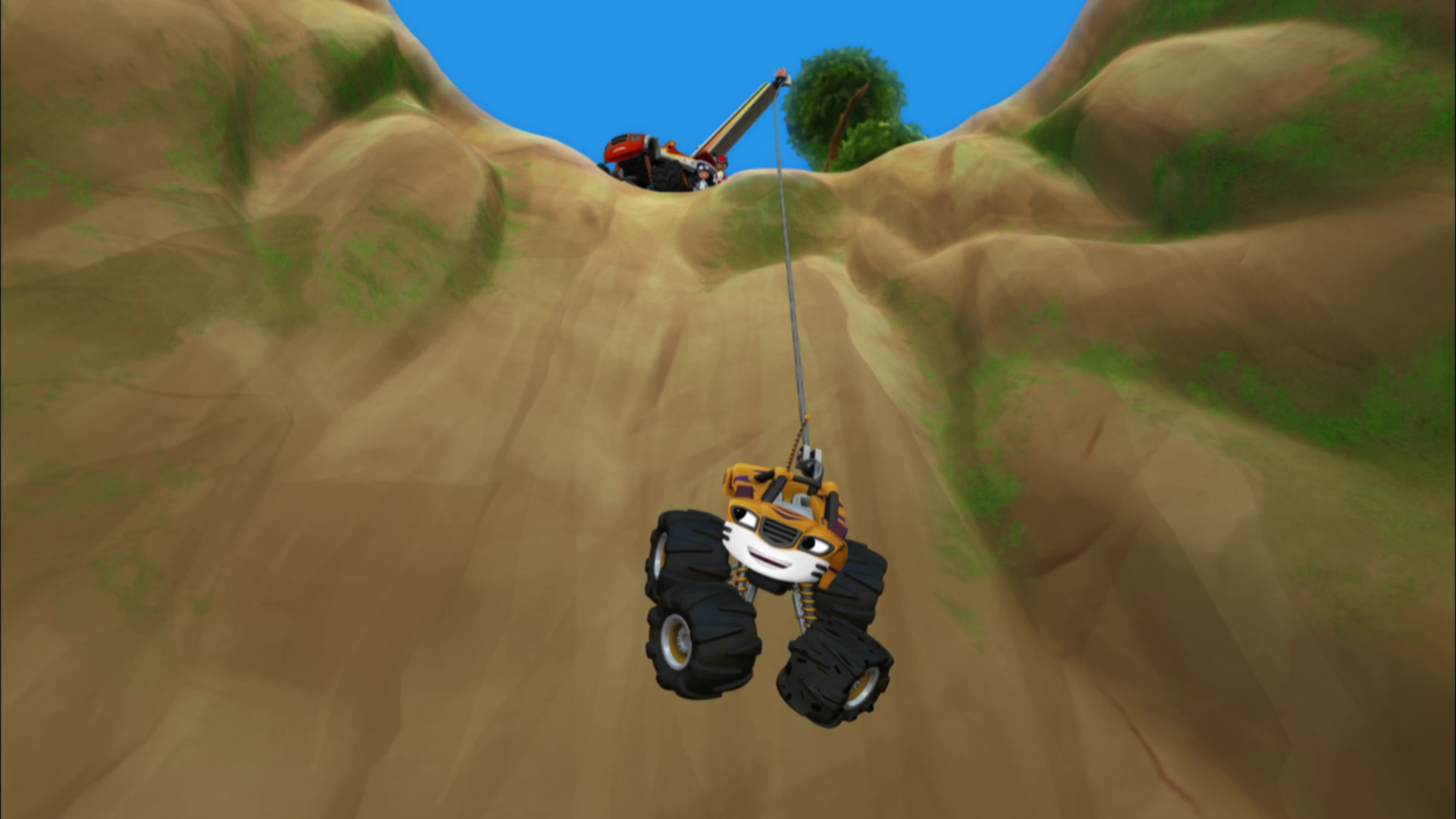 Tow truck tough blaze online