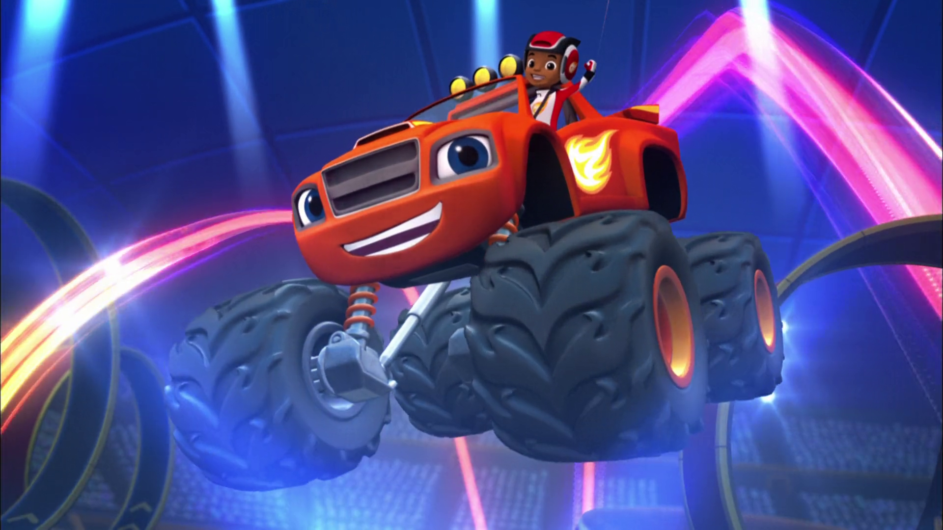 It's blaze and the monster machines store
