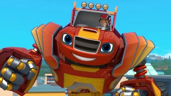 robot power blaze toy