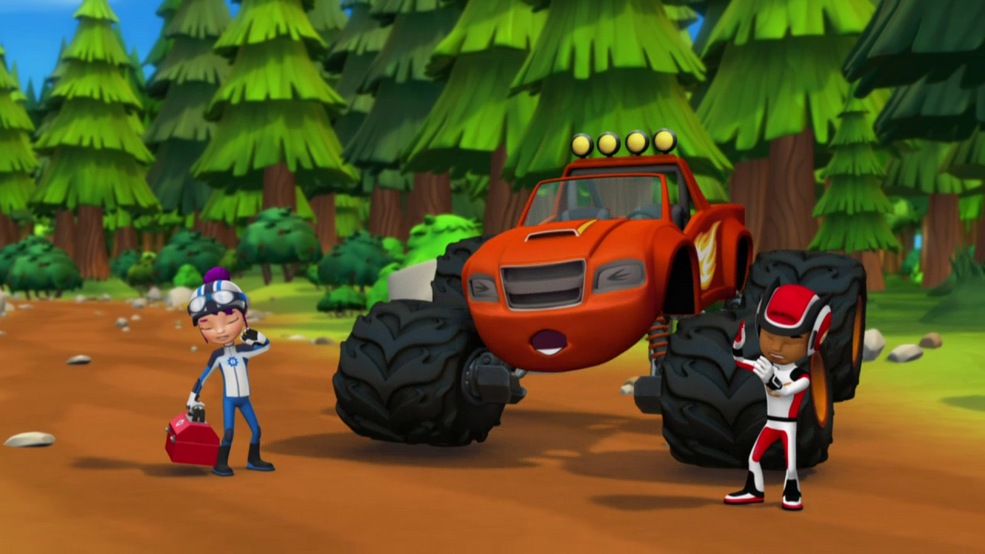 Sneezing Cold Blaze and the Monster Machines Wiki Fandom
