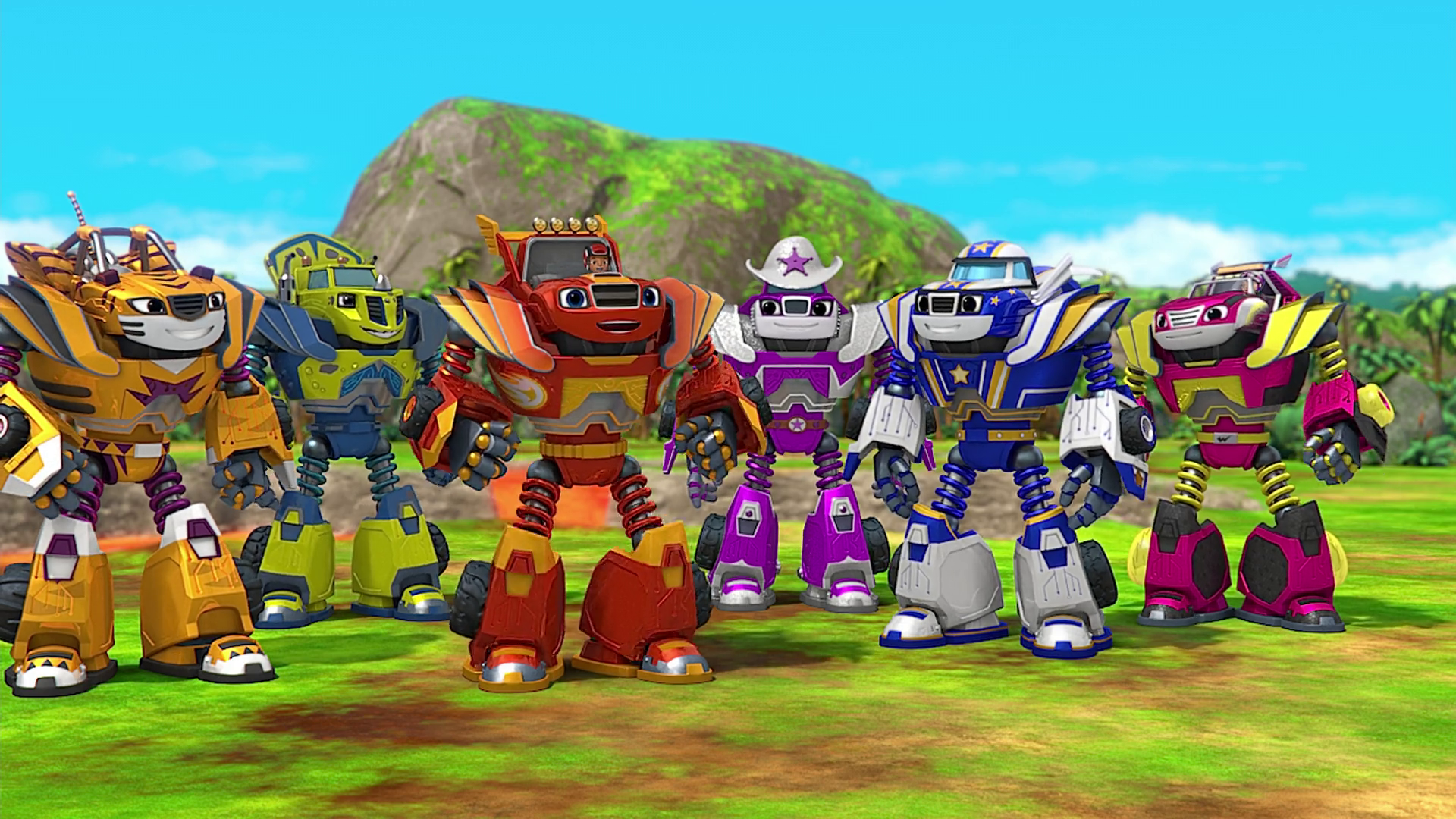 blaze and the monster machines transformer