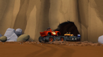 S1E1-2 Monster Machines drive into the tunnel