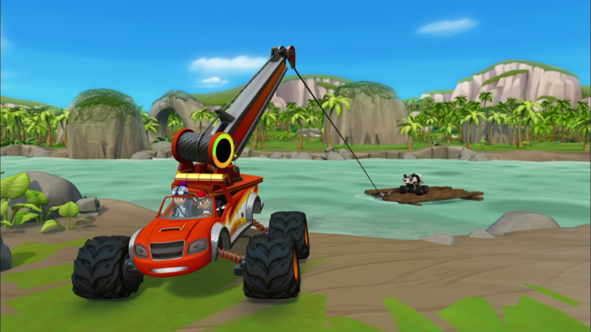 Blaze tow truck deals