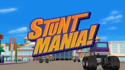 Stuntmania! title card