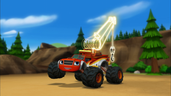 tow truck tough blaze