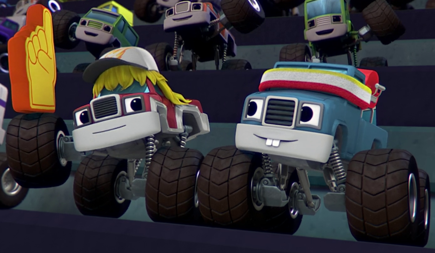 blaze and the monster machines king truck
