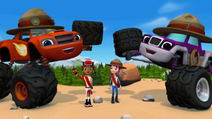Blaze truck sale rangers