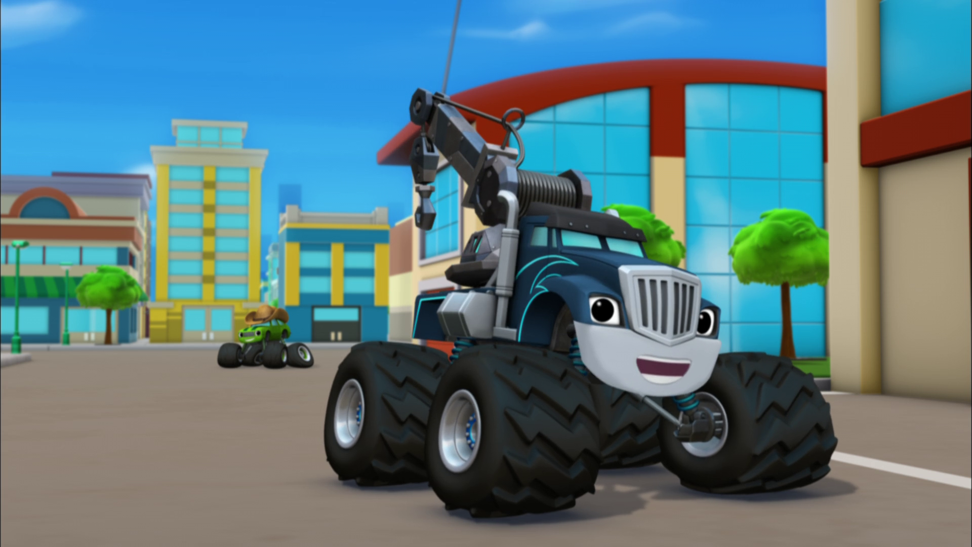 Trouble at the Truck Wash, Blaze and the Monster Machines Wiki