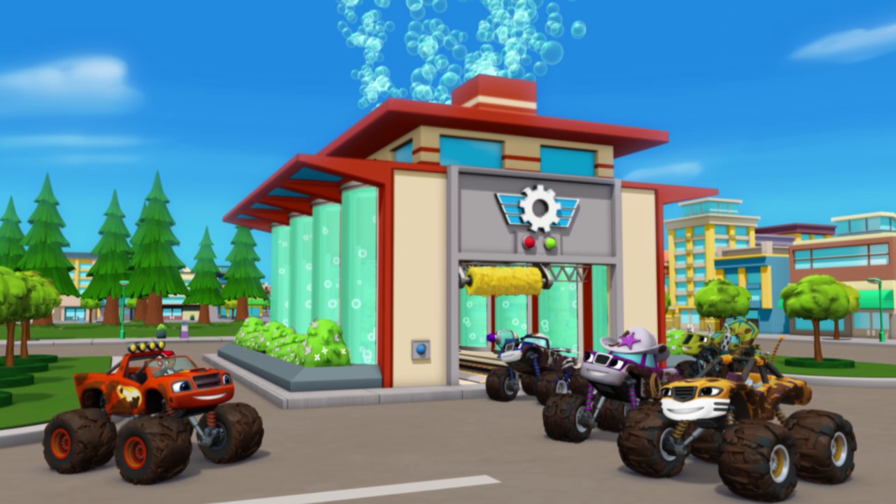 Trouble at the Truck Wash, Blaze and the Monster Machines Wiki