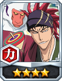 6☆/5☆ Renji Abarai - Thousand-Year Blood War version - Power - 1250