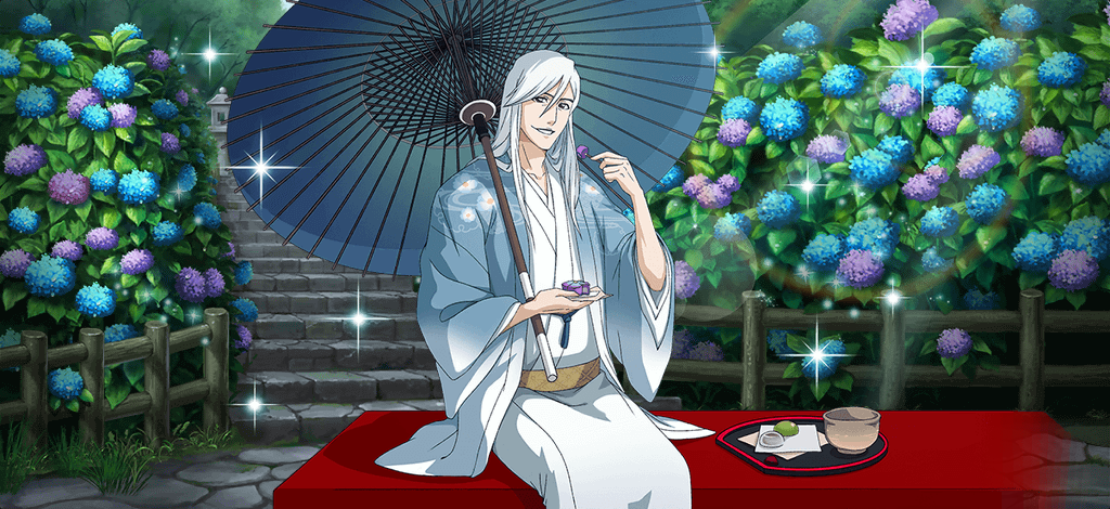 6★ Jushiro Ukitake (Japanese Parasol Version) BLEACH Brave Souls Wiki