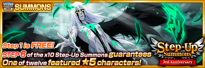 5th Anniversary Summons BBS Simulator! Worst step Up Banner! Be careful  Yal! Bleach Brave Souls 